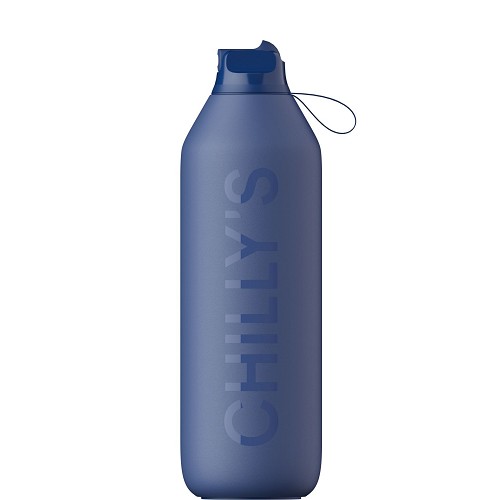 Chillys 1000ml Flip Whale Blue
